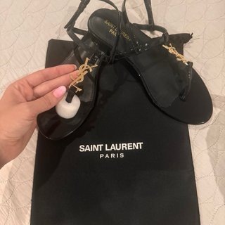 Sandalias Saint Laurent Negras