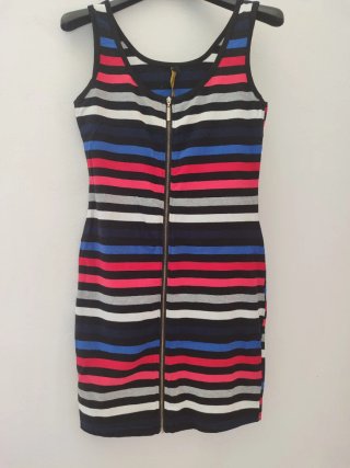Abito Gondola donna M/38 fantasia righe