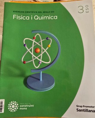 Libro física i química Santillana