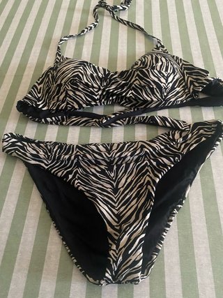 Bikini estampado cebra