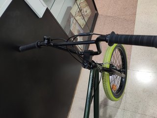 Bicicleta BMX WIPE 500 Verde 20"