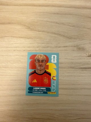 Cromo Lamine Yamal España Panini