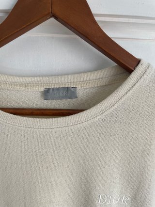 Camiseta Dior Oversize Beige Talla Única