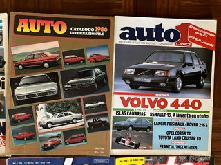 Lote 12 revistas antiguas de coches