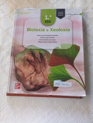 Bioloxía e Xeoloxía 1.º ESO - Galicia