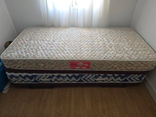 Cama nido estructura metálica 90x190cm x2