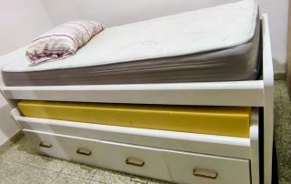 Cama nido con cajones