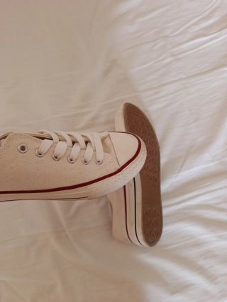 Zapatillas blancas talla 40