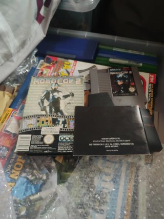 RoboCop 2 NES - Manual de Instrucciones