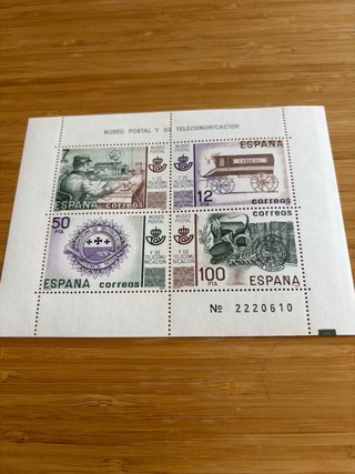 Lote sellos España Museo Postal