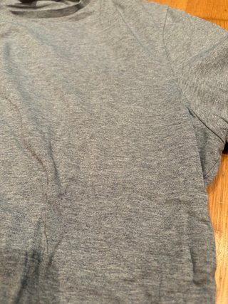 Camiseta Puma Gris Logo Negro