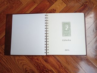 ÁLBUM SELLOS CREAFIL (HOJAS EDIFIL)