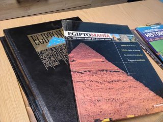 Tomos egiptomania+Libro Egipto
