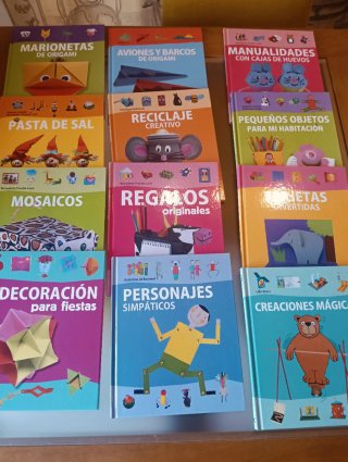 Colección Manualidades (12 libros)