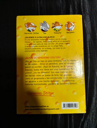 ¡Salvemos a la ballena blanca! Geronimo Stilton 40