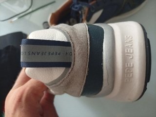 Zapatillas Pepe Jeans Azul y Beige