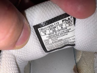 Zapatillas casual Fila Blancas