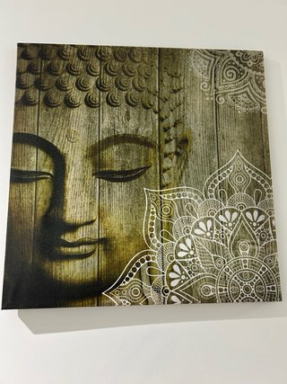 2 Cuadros Buda Madera