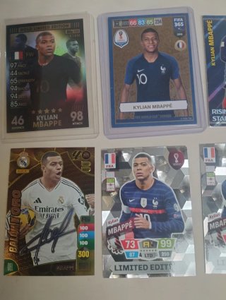 Lote de Cromos Kylian Mbappé Rookie