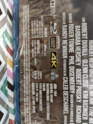 El Mejor (The Natural) Blu-ray Precintado