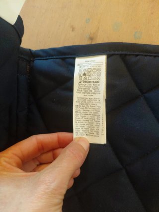 Mantilla acolchada para caballo