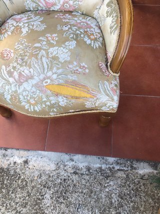 Butaca antigua para restaurar