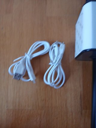 Micrófono Karaoke Bluetooth Negro/Blanco