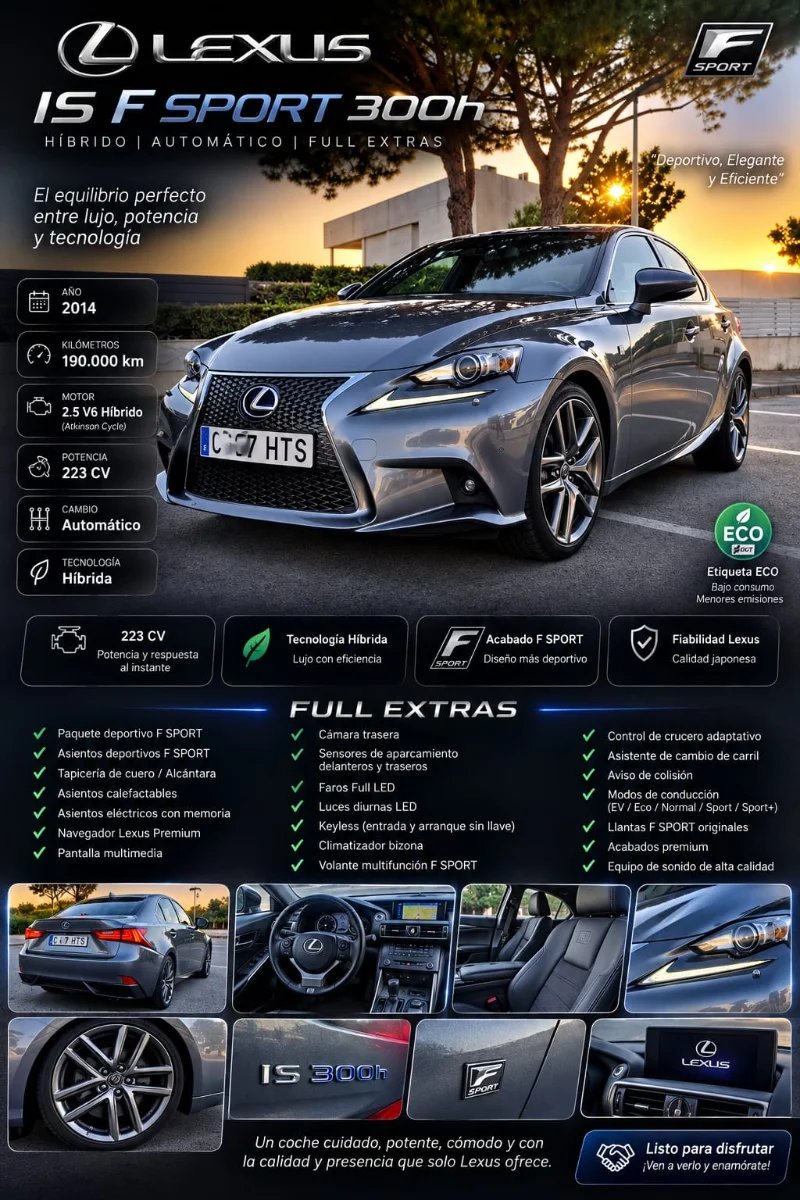Lexus IS 2014 - foto 1