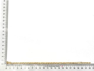 cadena oro 18k 20cm