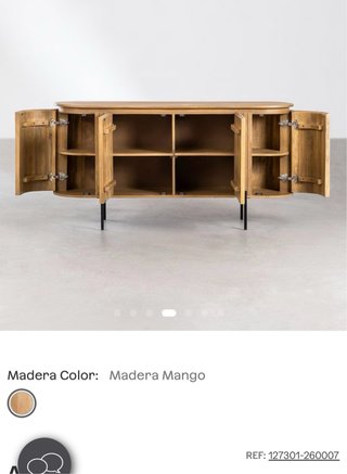 Aparador Sklum Analis Madera Maciza de Mango
