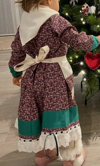 Vestido arrantzale niña talla 2 años