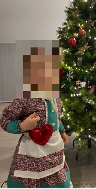 Vestido arrantzale niña talla 2 años