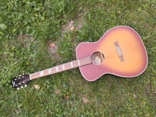 Guitarra Acústica Recording King Sunburst