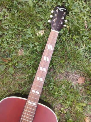 Guitarra Acústica Recording King Sunburst
