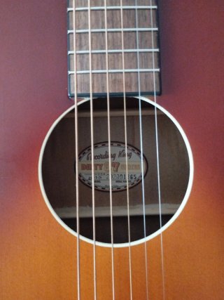 Guitarra Acústica Recording King Sunburst