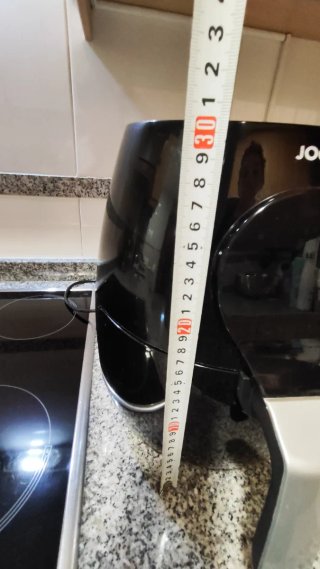 Freidora sin aceite Jocca Negra 5l