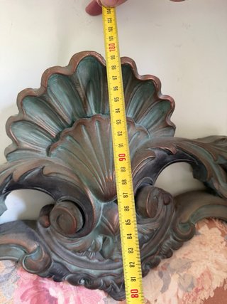 Cabecero de cama tapizado floral