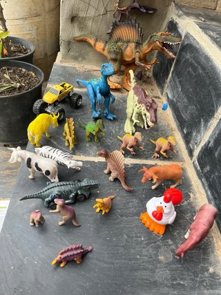 Lote Juguetes Dinosaurios y Animales Varios