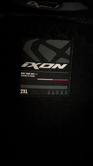 Chaqueta Moto IXON Negra Mujer