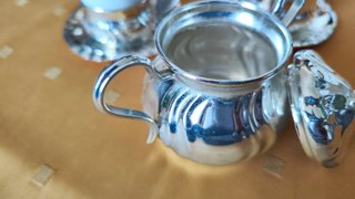 Servizio caffè Tognana placcato argento