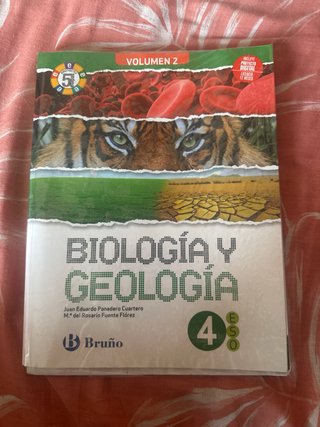 Biología y Geología, 4 ESO, Proyecto 5 etapas