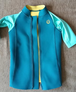 Neopreno infantil azul y turquesa