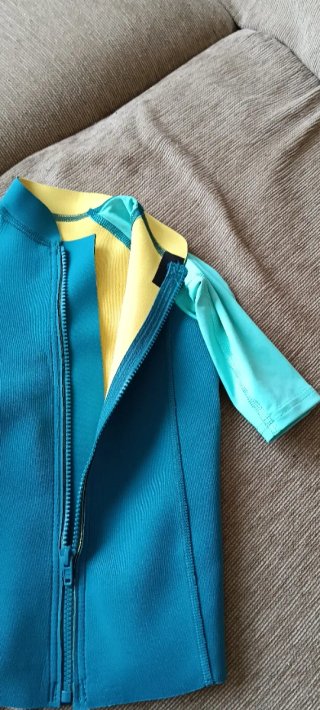 Neopreno infantil azul y turquesa
