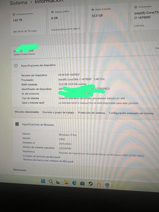 PC Gaming MSI i7-14700KF + RTX 3060 Ti