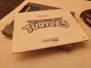 Turtles Teenage Mutant Hero Nintendo NES pal B esp