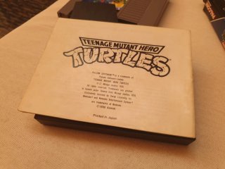 Turtles Teenage Mutant Hero Nintendo NES pal B esp