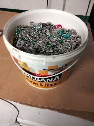 Anillas de latas de refresco