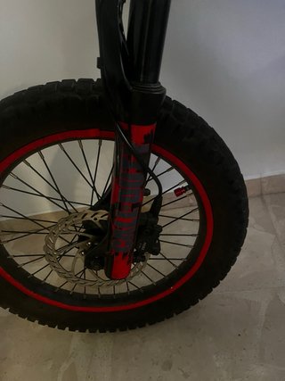 Bicicleta eléctrica de 18 pulgadas