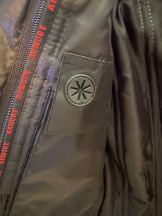 Chaqueta Moto Mujer Negra