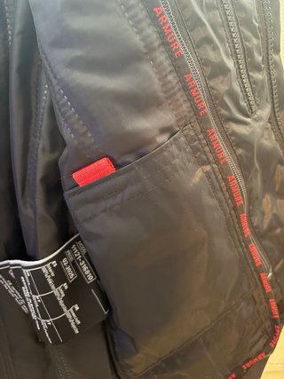 Chaqueta Moto Mujer Negra